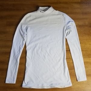 Under Armour small compression womans white shirt